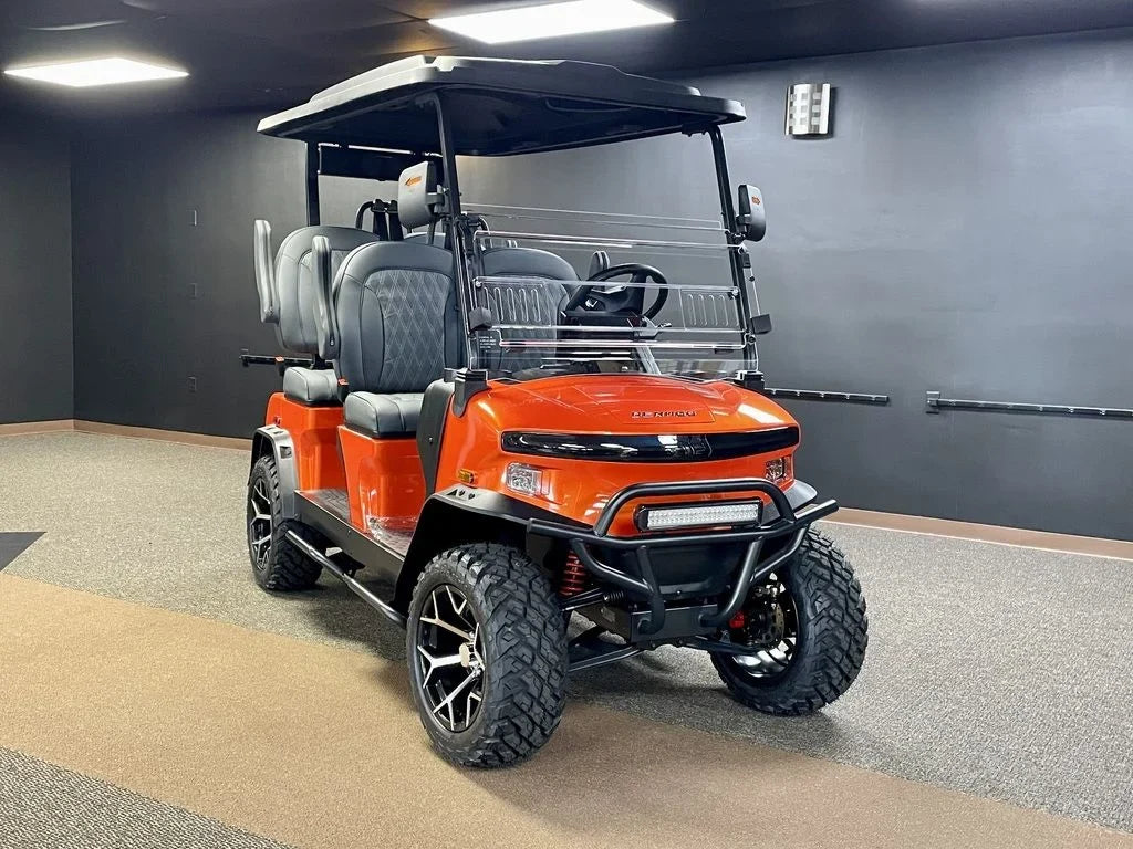 2026 EV Rover XL Denago Golf Cart for Sale (Orange) image 4