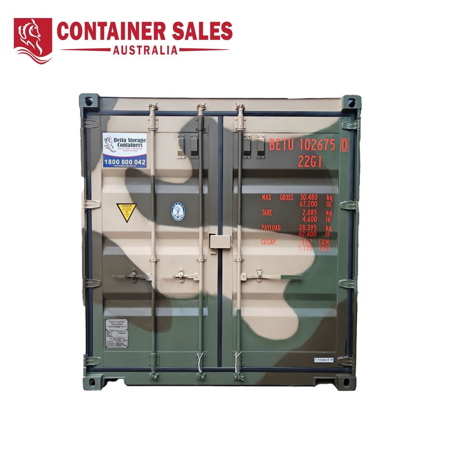 20ft Shipping Container For Sale image 2
