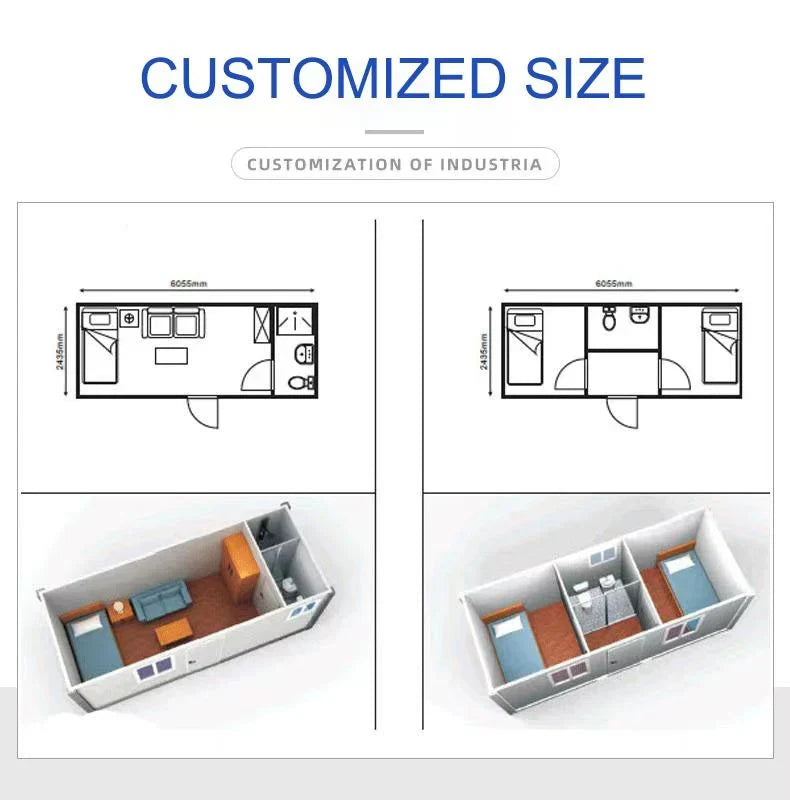 Small Transportable Container Home Kit – Portable Prefabricated Modular House image 4