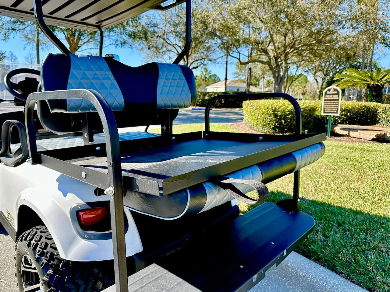 2017 E-Z-GO TXT 48V Lifted Golf Cart for Sale image 10
