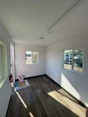 20 foot office in refurbished shipping container image 1
