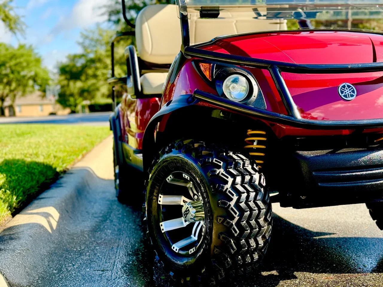 2014 Yamaha Adventurer 2+2 Golf Cart for Sale image 11
