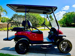 2017 Club Car Precedent Lifted Golf Cart for Sale image 2