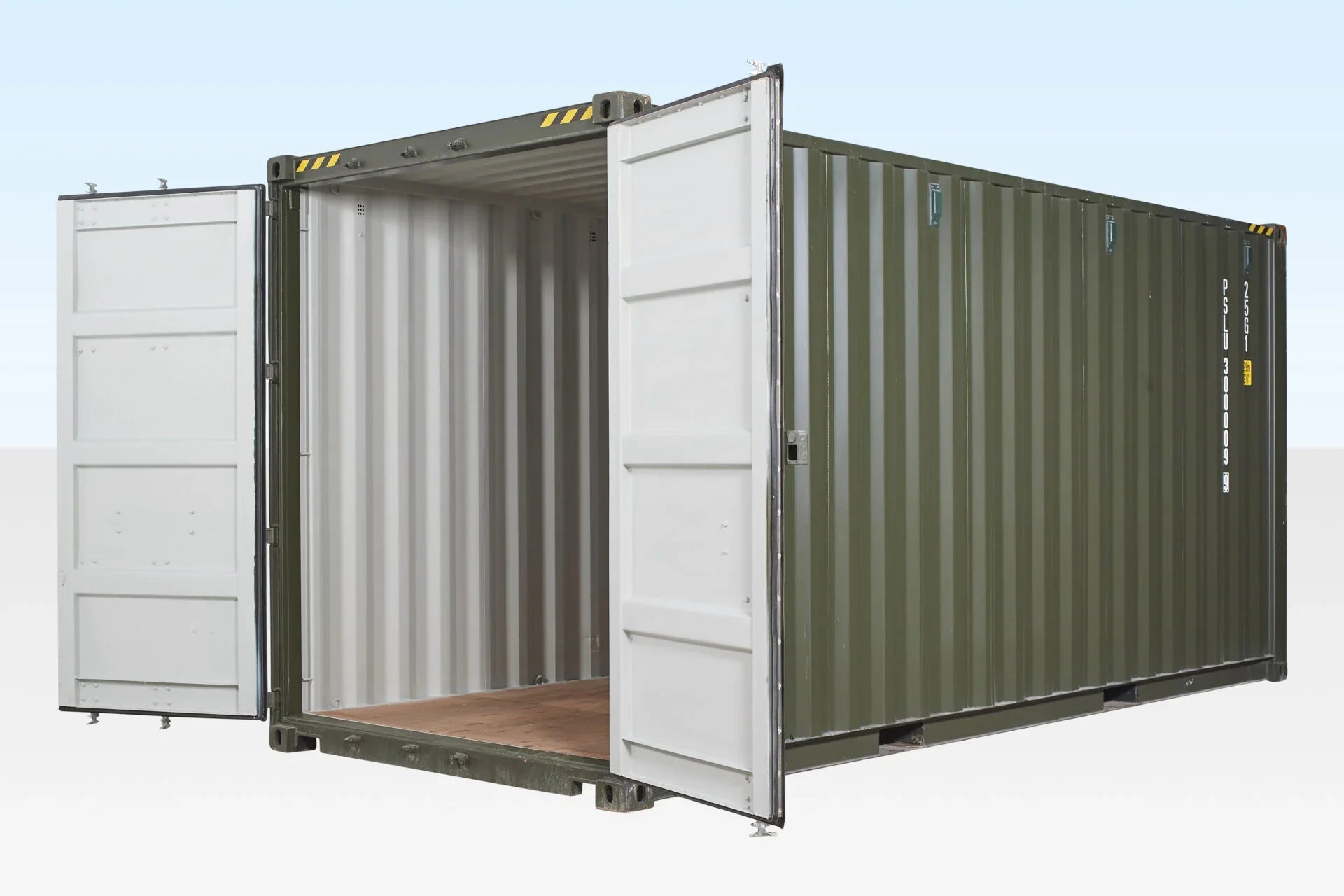 20ft High Cube One Trip Shipping Container (9'6") – New Wind & Watertight Storage Container image 3