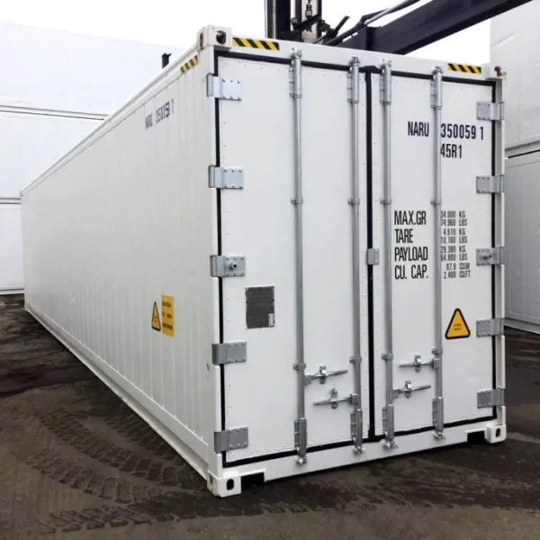 40 Feet Freezer Container Compact Mobile Cold Storage -40°C Reefer Container image 6