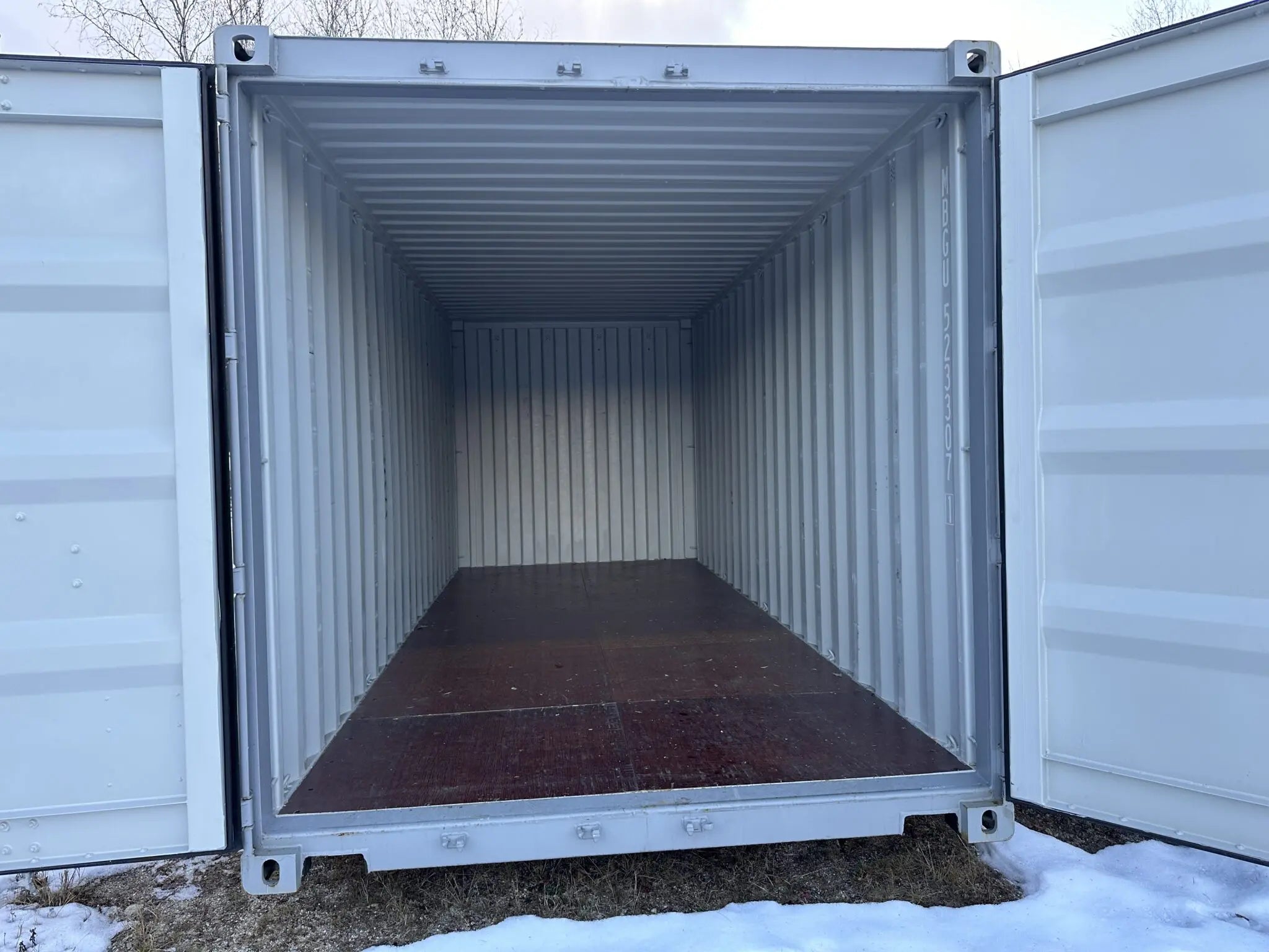 20ft New Storage Container with Bamboo Flooring image 5