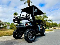 2017 E-Z-GO Express S4 Clays Limited Edition Golf Cart for Sale image 0