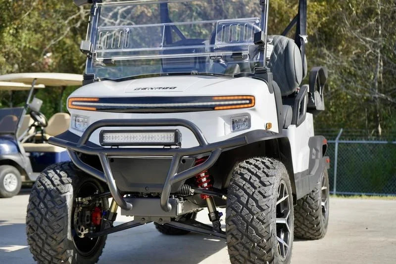 White 2025 Denago EV Nomad XL Golf Cart for Sale image 7
