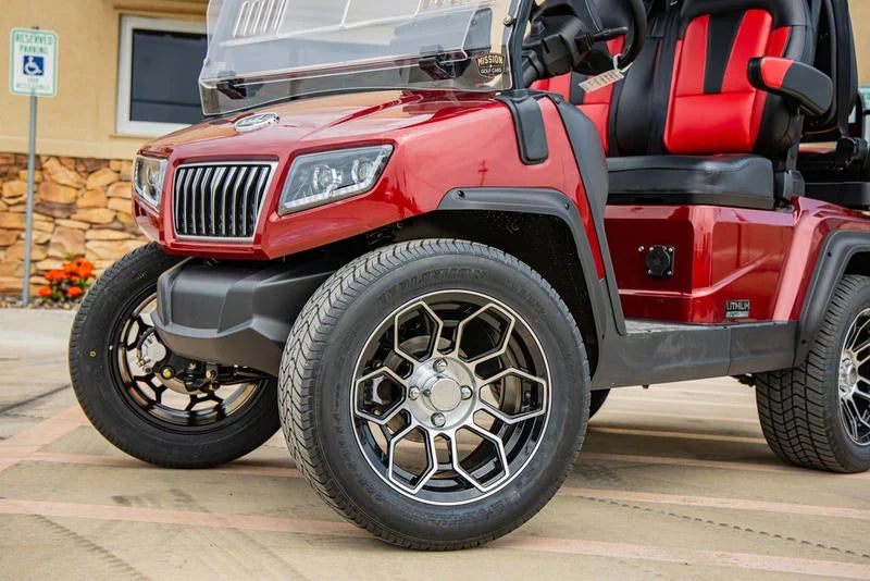 Red 2024 EVolution D5 Ranger 2+2 Golf Cart for Sale image 1