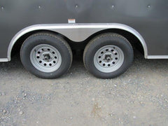 Homesteader 8.5 x 20 Enclosed 7K Car Trailer – 6″ Added Height image 2