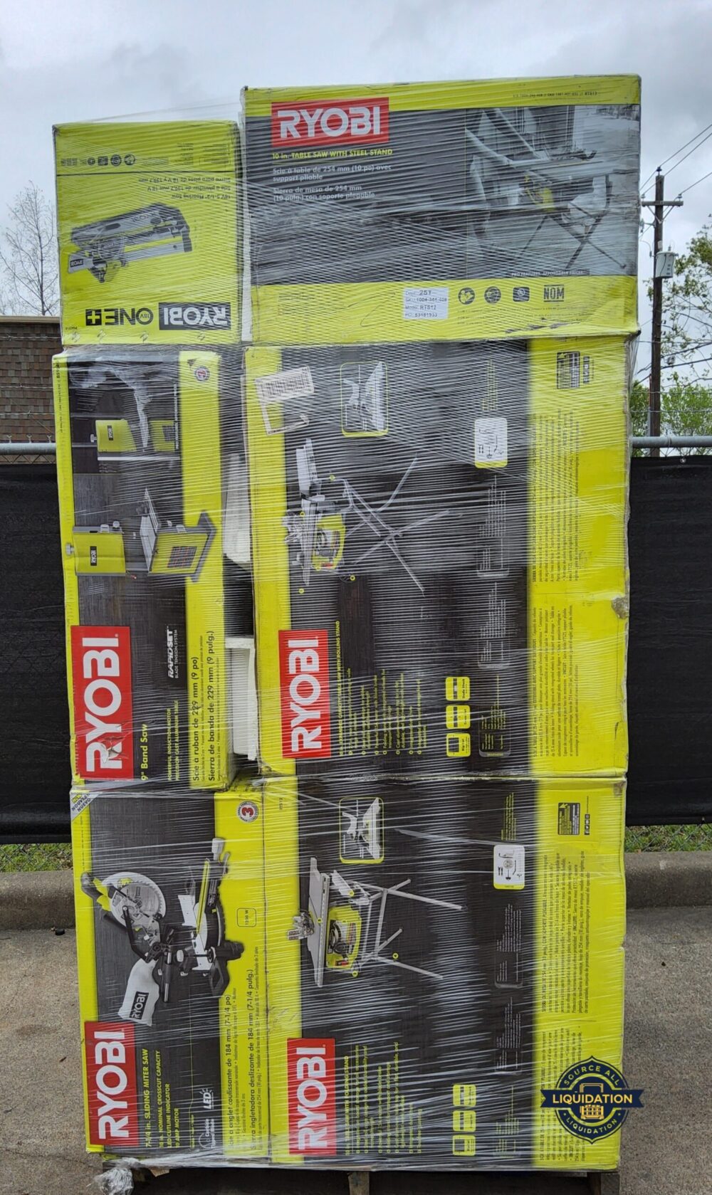 Ryobi Power Tool pallets image 1
