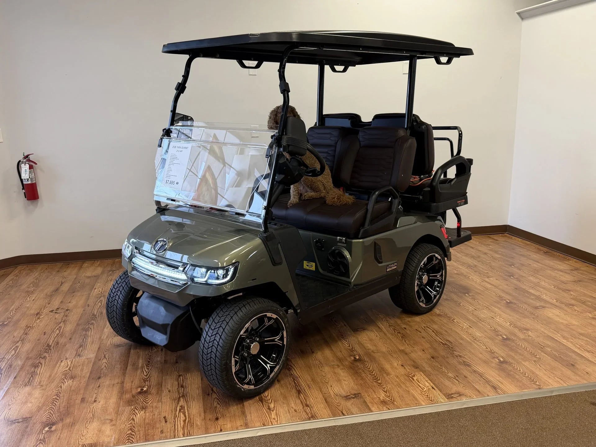 2026 Tara Summit Air 2+2 Lithium 105AH Golf Cart for Sale image 0