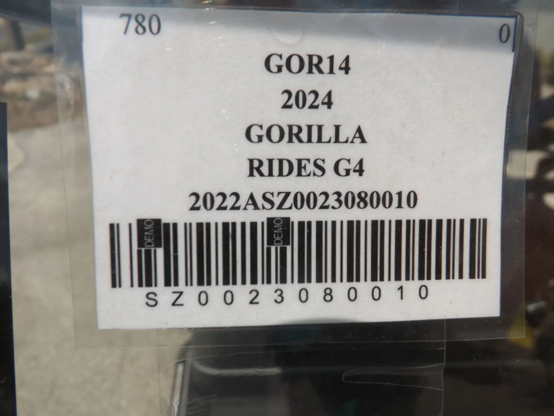 2024 GORILLA G4L LI 4 Pass Lifted Lithium Golf Cart for Sale image 22