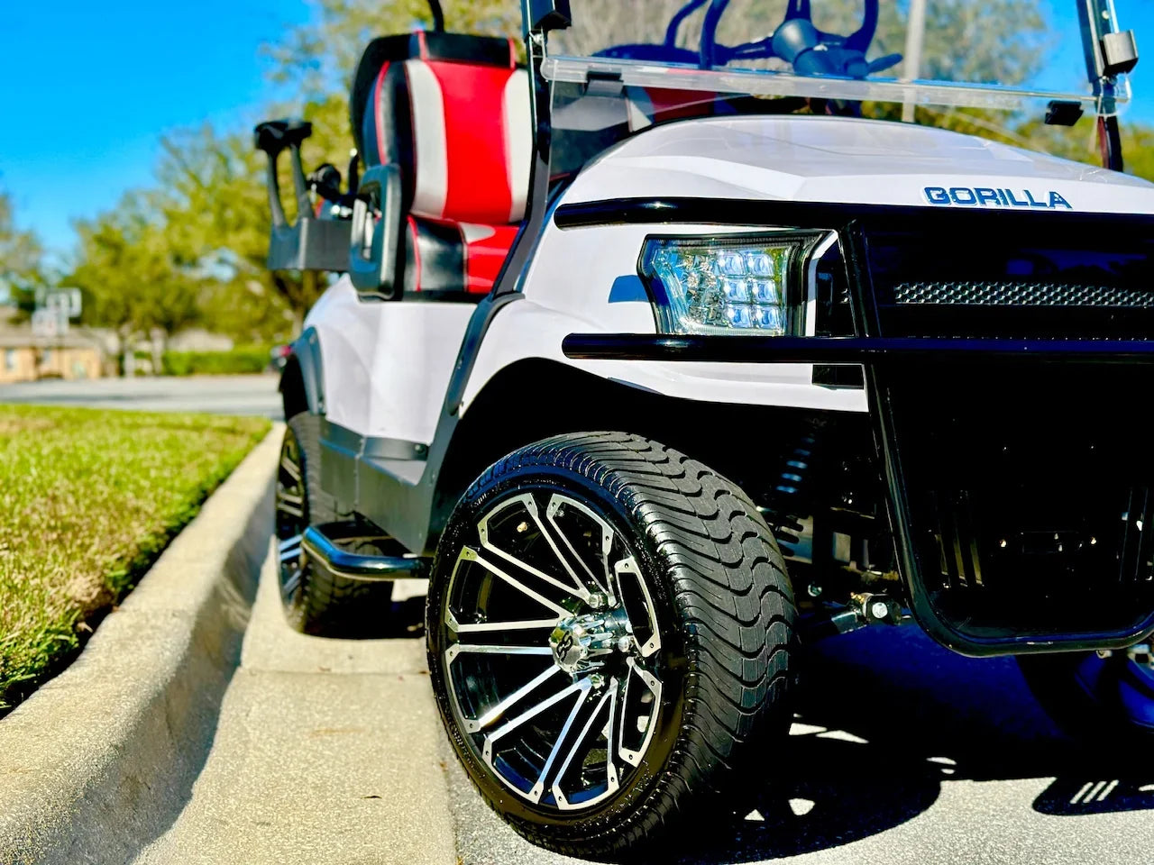 2022 Gorilla G40L Lifted Golf Cart for Sale image 7
