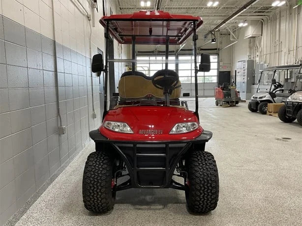 Red 2023 Advanced EV LT-A627.2+2G Golf Cart for Sale image 2
