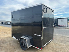 Formula 6 x 10 Enclosed Cargo Trailer – Rear Ramp Door image 2
