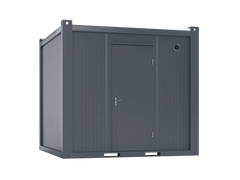 6×3.2m Glass Container, 1 Glass Wall image 1