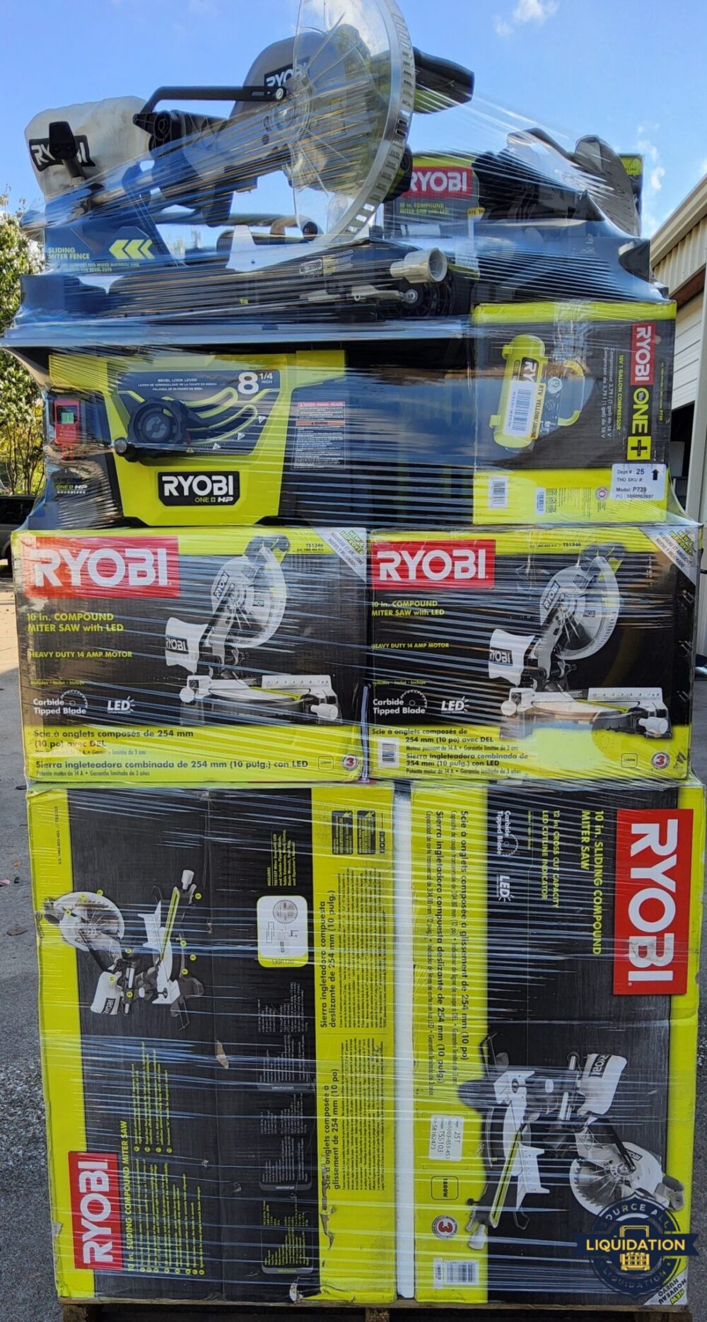 Ryobi Mixed Tool Pallet – 70 Pieces Assortment image 2