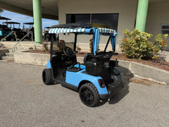 E-Z-GO 2020 Lithium RXV  Elite Golf Cart for Sale (Sky Blue) image 1