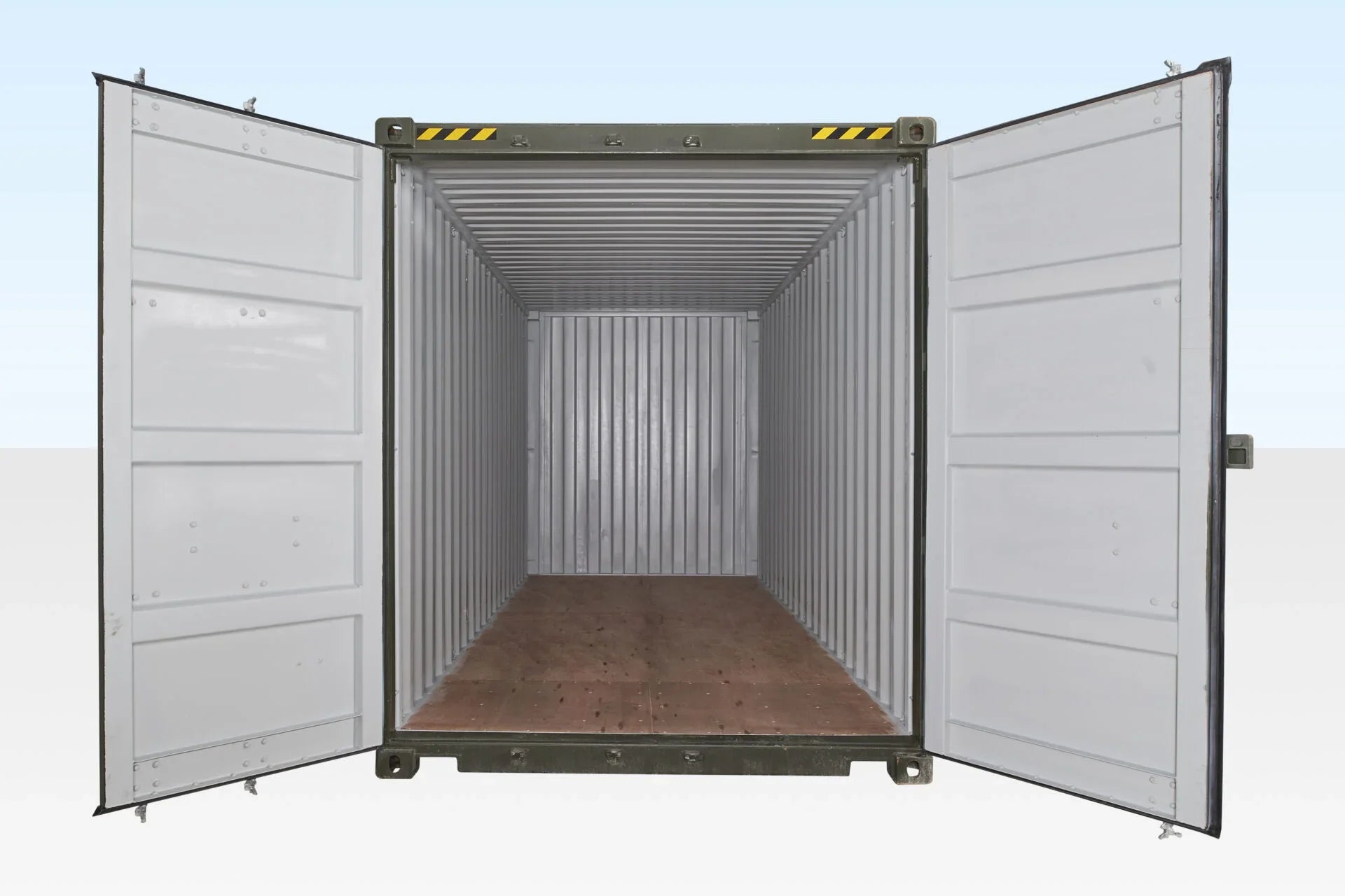 20ft High Cube One Trip Shipping Container (9'6") – New Wind & Watertight Storage Container image 4