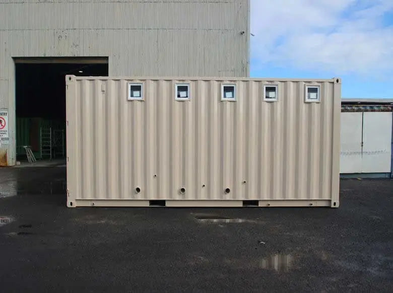 Shipping Container Ablution Block (10ft / 20ft / 40ft Modular Bathroom Unit) image 2