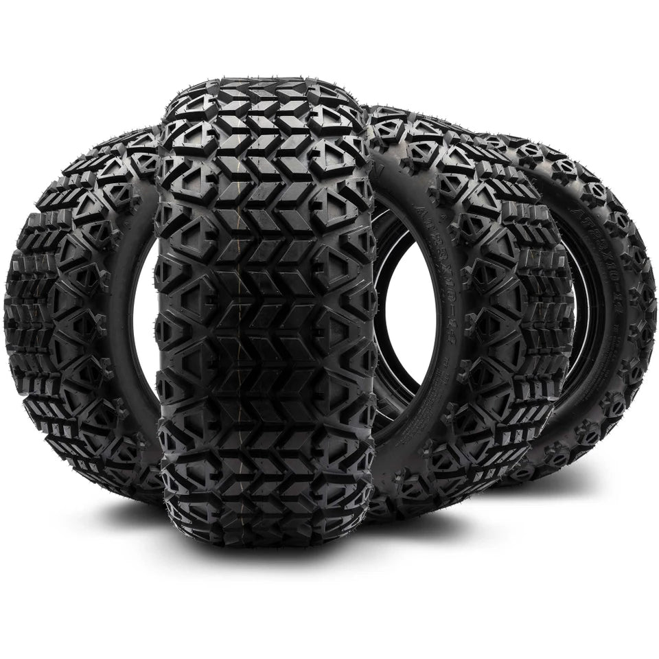 Arisun 23x10-14 X-Trail All Terrain Golf Cart Tires Set of 4