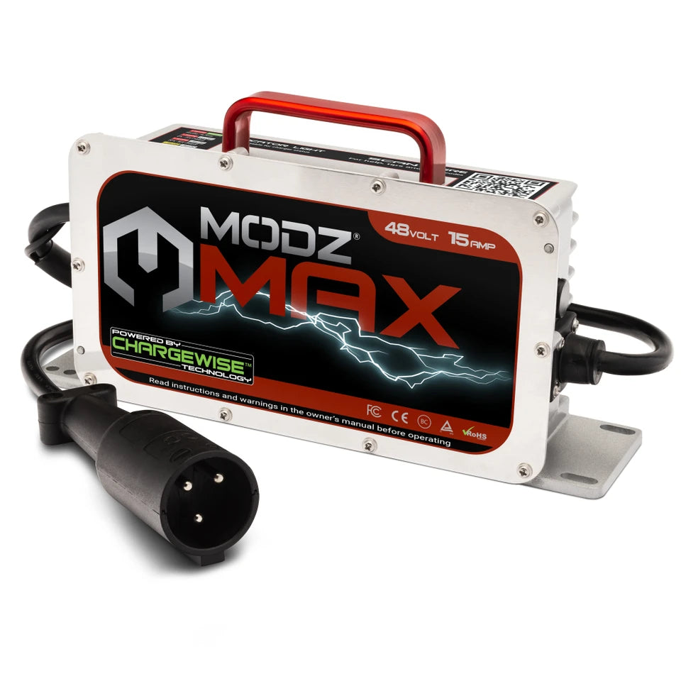 MODZ® Max48 15 AMP Club Car Battery Charger for 48 Volt Golf Carts