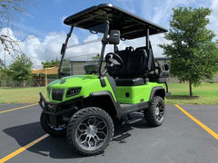 Green 2024 EVolution D5 Maverick 2+2 Golf Cart for Sale image 0