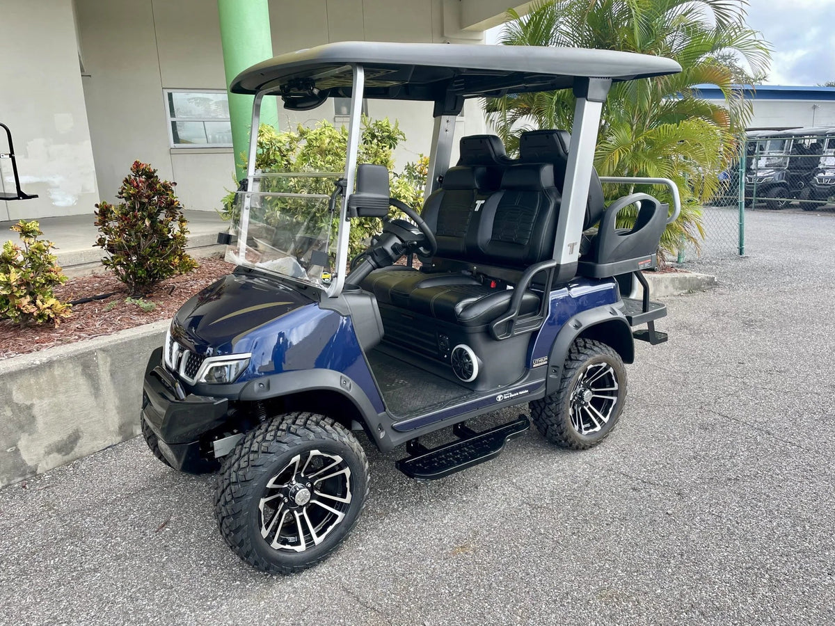 2026 Tara Explorer 2+2 Golf Cart for Sale (Mediterranean Blue) image 0