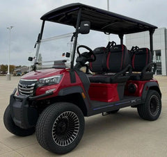 Red 2025 Epic E40FX Golf Cart for Sale image 0