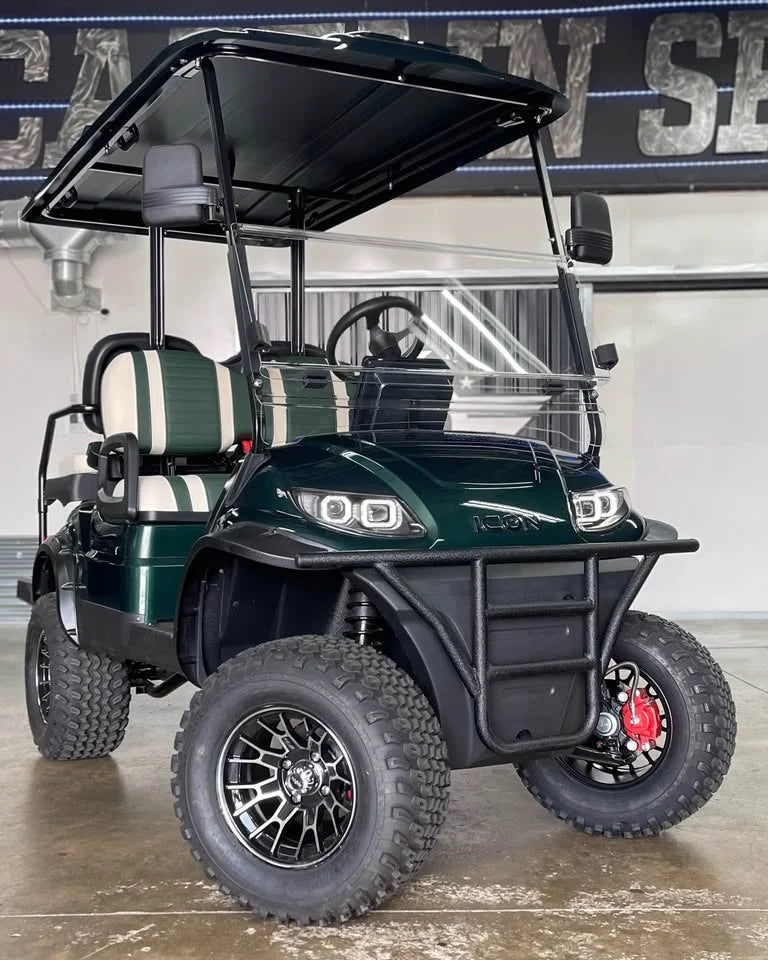 Green 2024 Icon EV I40L Golf Cart for Sale image 0