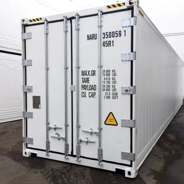 40 Feet Freezer Container Compact Mobile Cold Storage -40°C Reefer Container image 5