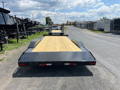 CAM Superline 8 x 20 Full Width Equipment Trailer – Slide Out Ramps image 1