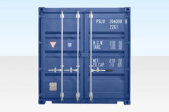 20ft Blue One Trip Shipping Container (RAL 5013) – Premium Storage Container image 3
