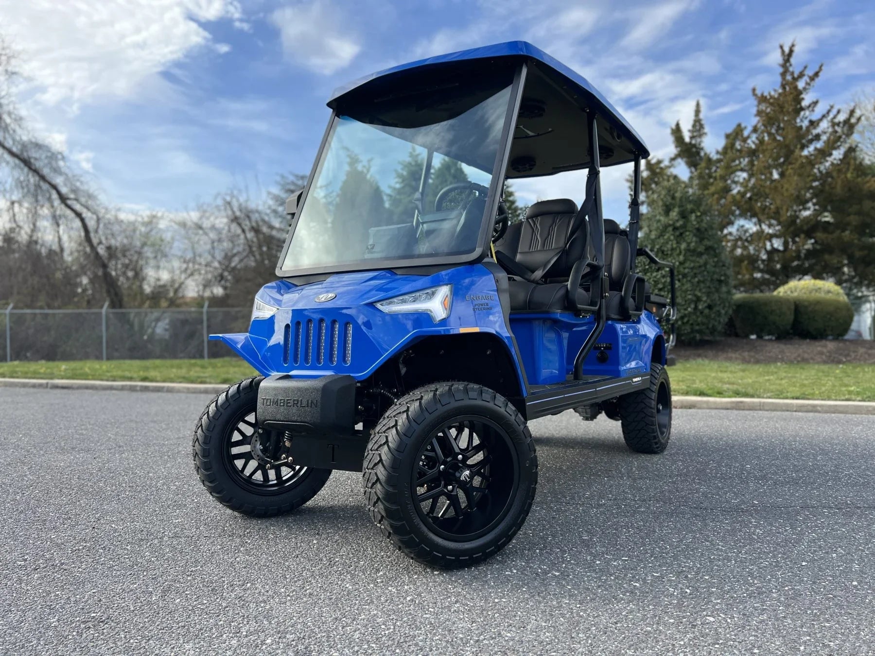 Blue 2024 Tomberlin Engage Ghosthawk Golf Cart for Sale image 0