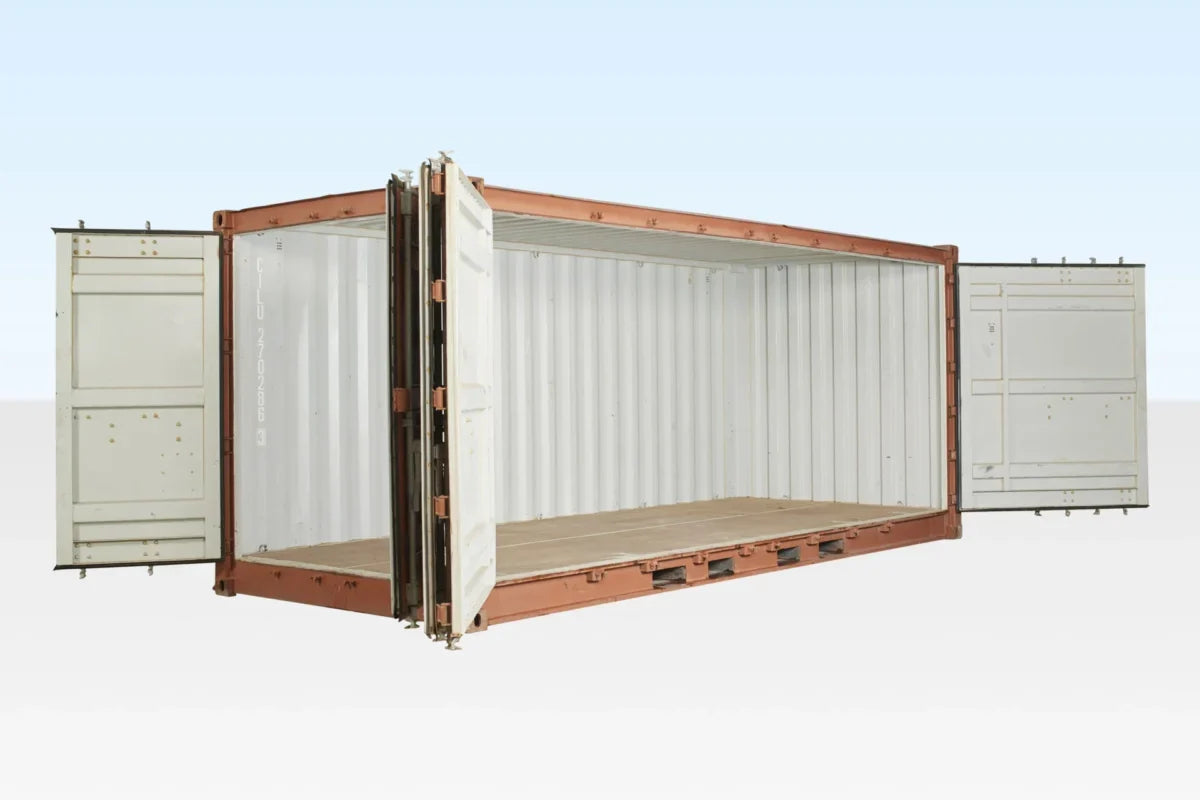 Used 20ft Open Side Shipping Container – Full Side Access (FSA) Storage Container image 0