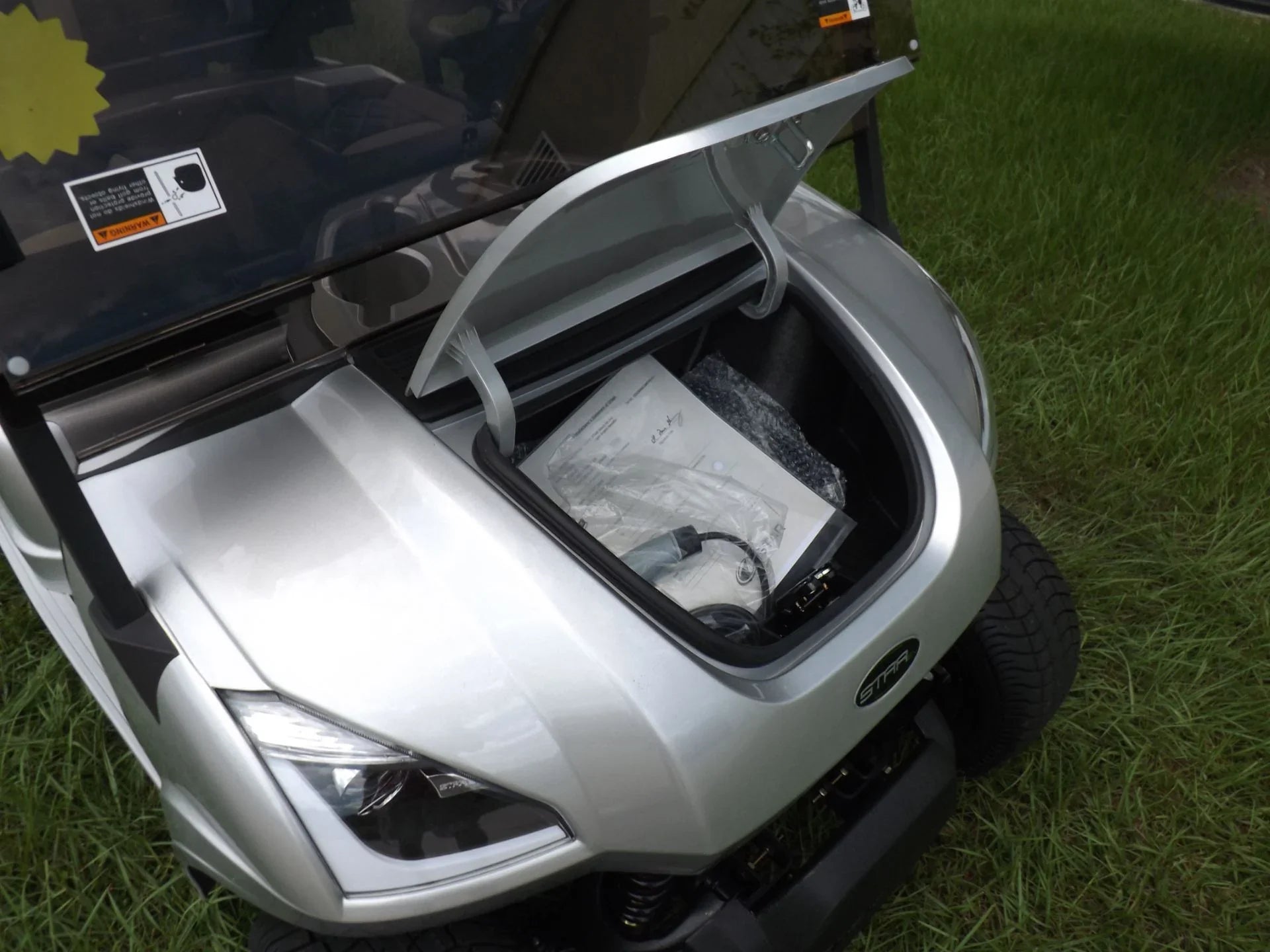 Light Metallic 2023 Star EV SIRIUS 2+2 Golf Cart for Sale image 11