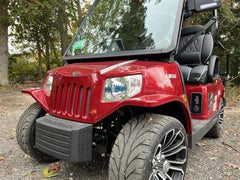 Red 2023 Tomberlin E2 SS Coupe Golf Cart for Sale image 2