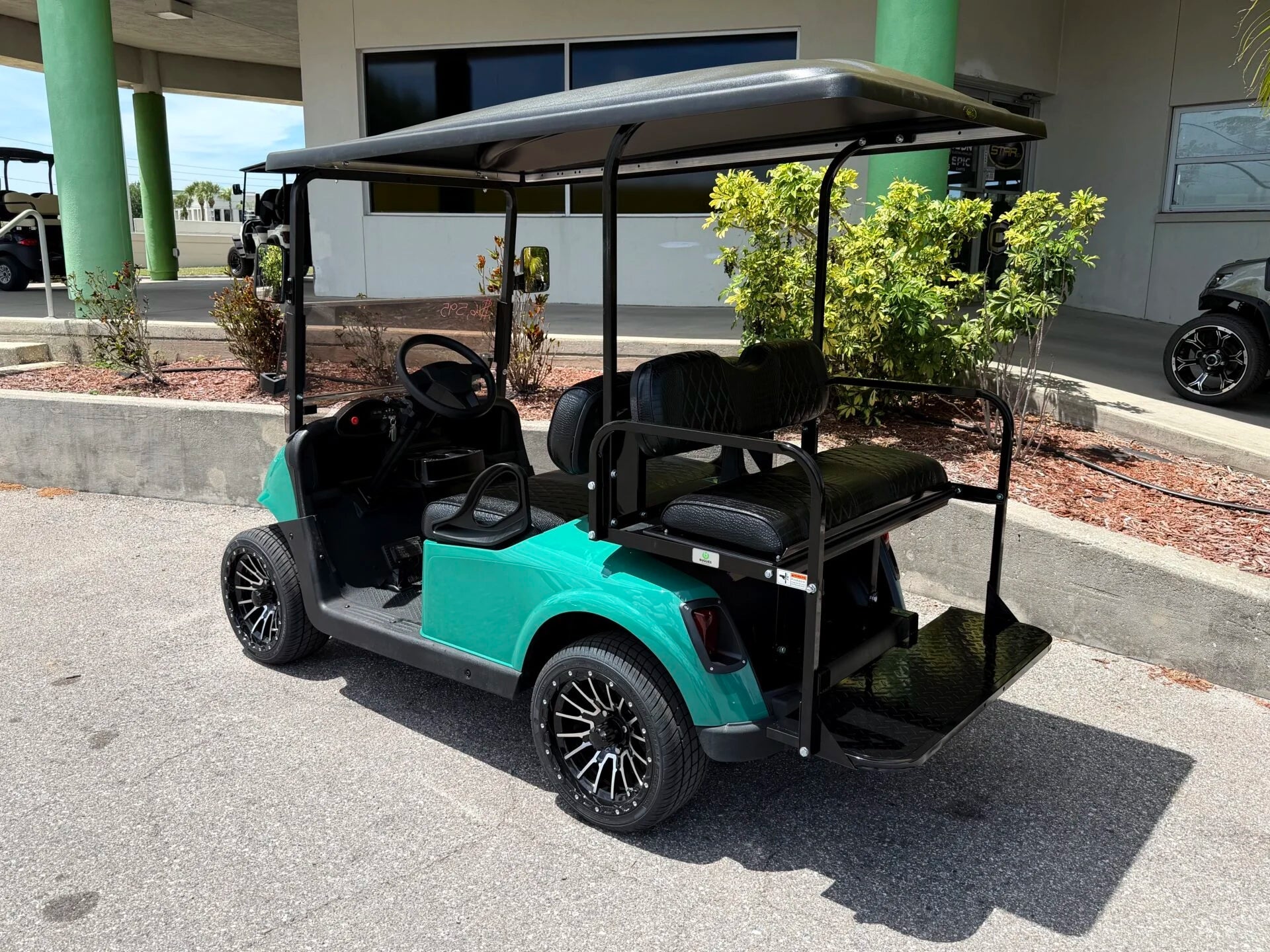 2020 E-Z-GO RXV Elite Lithium Golf Cart for Sale (Aqua) image 1