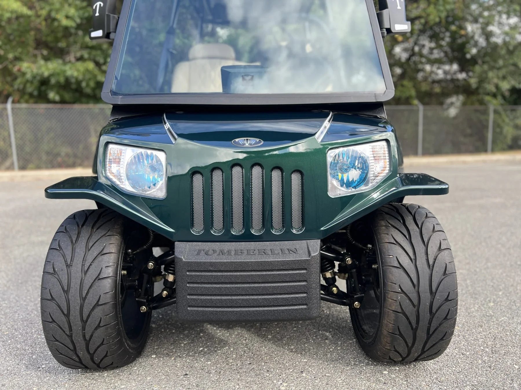 Green 2023 Tomberlin Saloon Golf Cart for Sale image 3