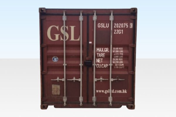 20ft Cargo Worthy Dry Van Shipping Container for Sale | CSC Certified Container image 1