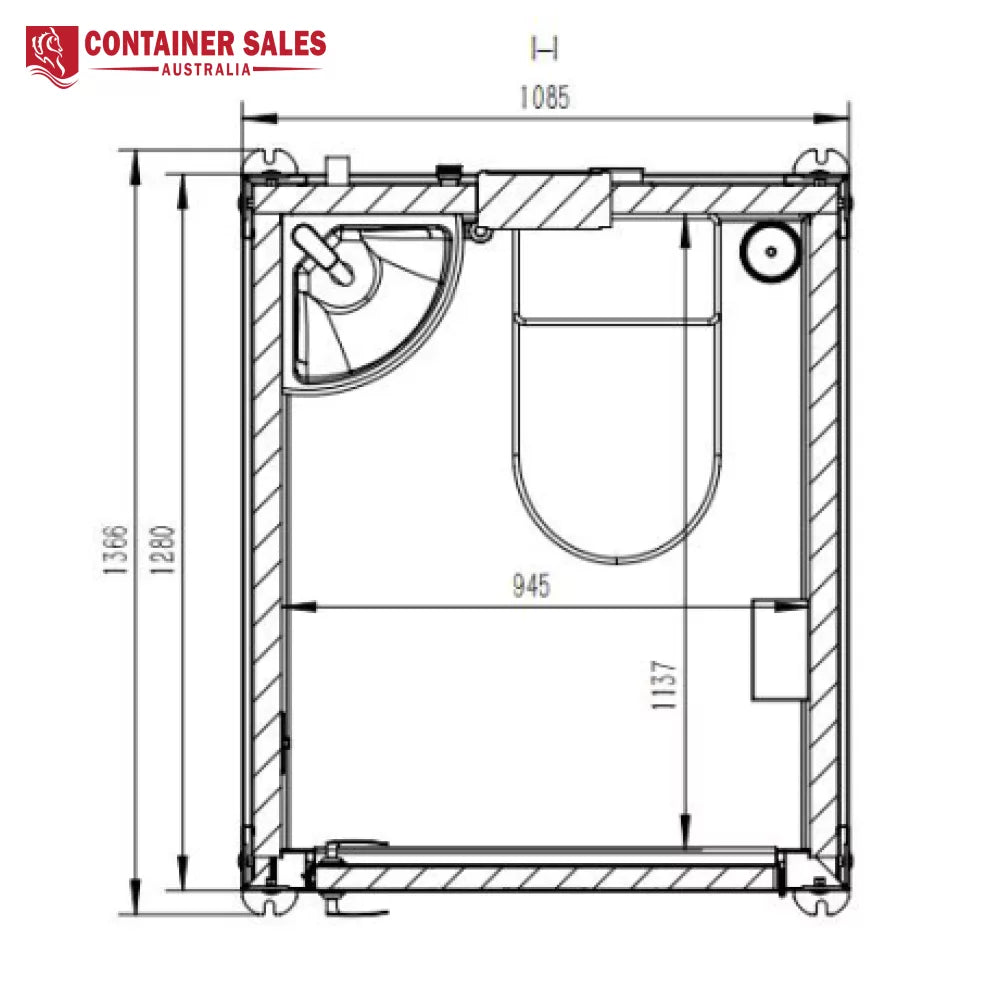 Single Toilet Unit – Portable Site Toilet image 3