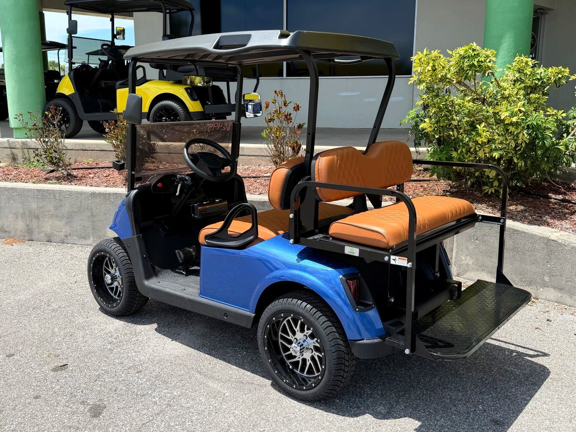 2020 E-Z-GO  Lithium RXV Elite Golf Cart for Sale Coastal Blue image 1