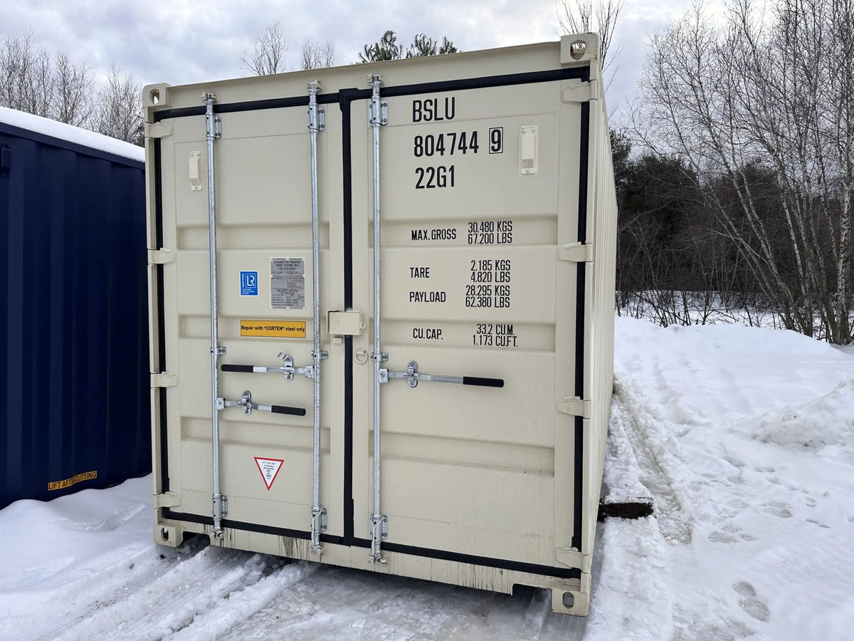 20ft New Storage Container with Easy Open Door image 0