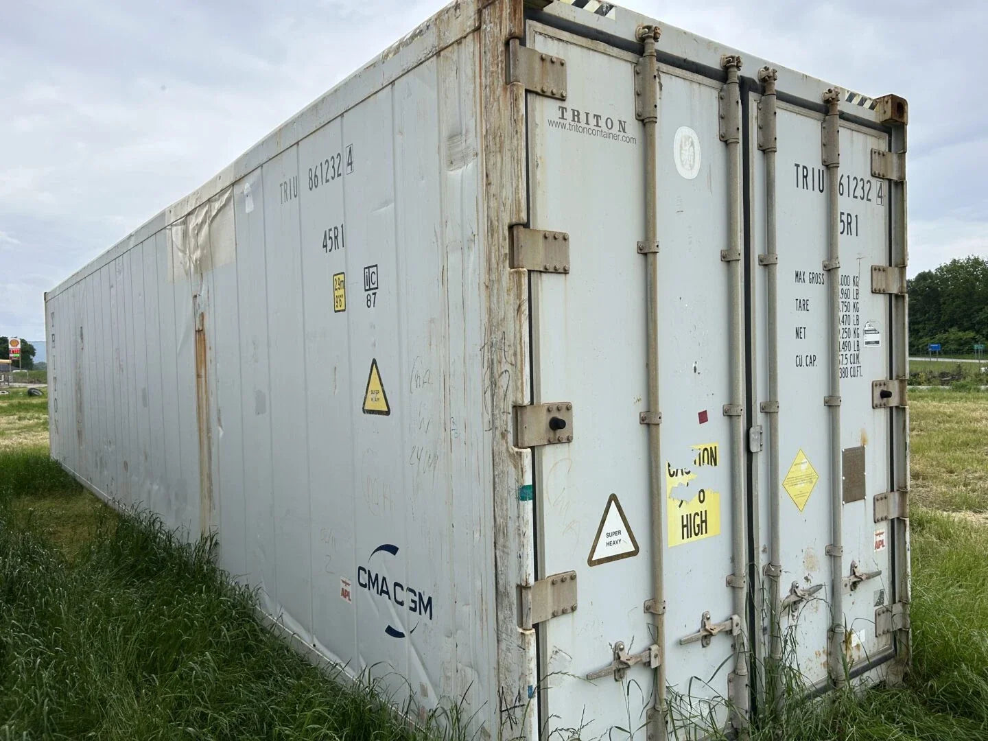 20ft Standard Used Refrigerated Container for Sale image 1