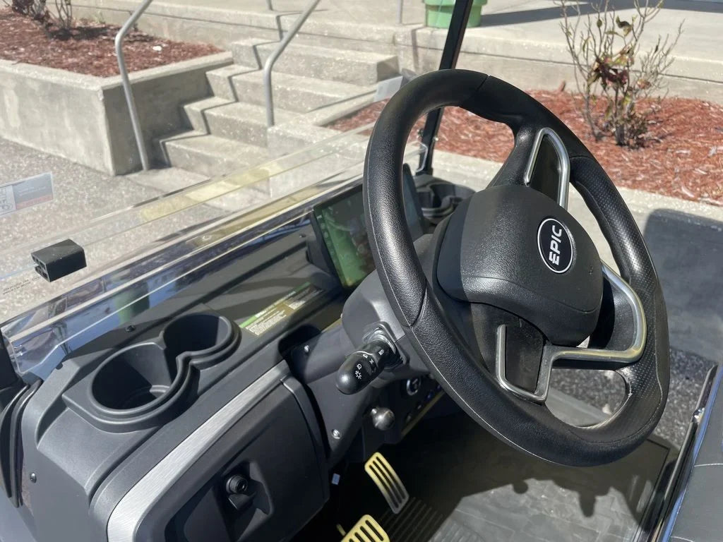 2026 Epic E40FX Golf Cart for Sale (Pearl White) image 1