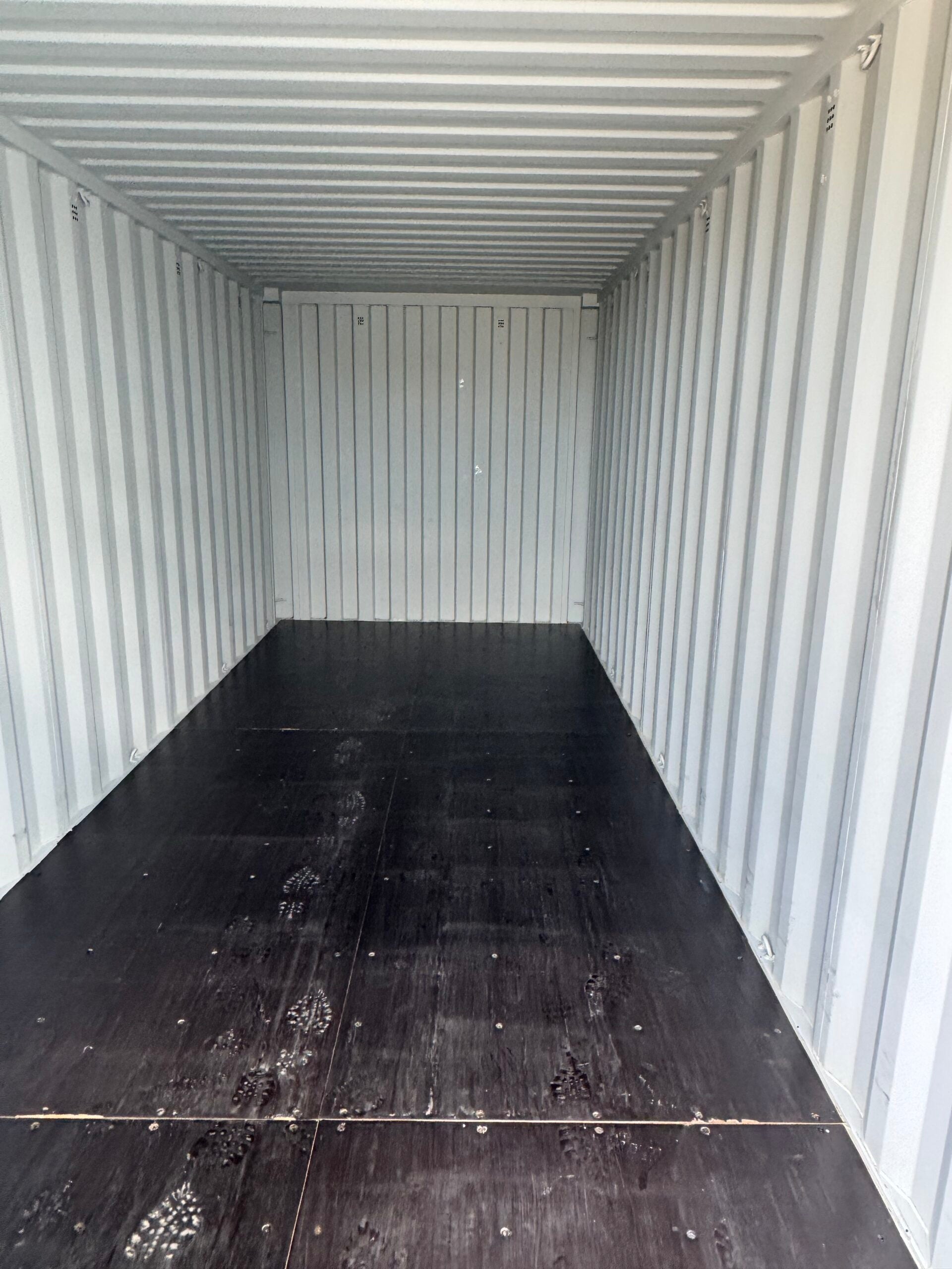 NEW 20ft Slate Gray Shipping Container image 2