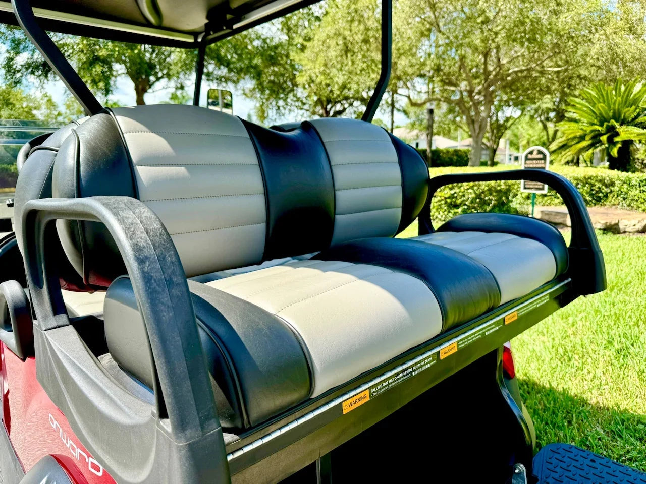 2023 Club Car Onward Lifted Golf Cart for Sale image 4