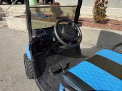 E-Z-GO 2020 Lithium RXV  Elite Golf Cart for Sale (Sky Blue) image 2
