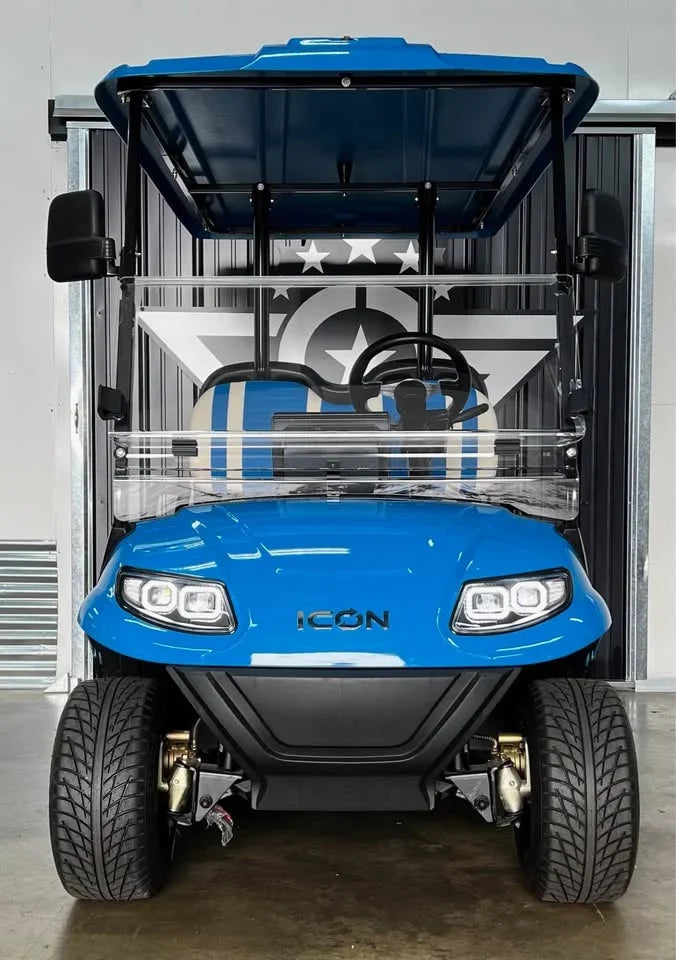 Blue 2024 Icon EV I40 Golf Cart for Sale image 1
